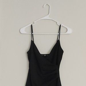 Blue Blush Asymmetrical Cocktail Dress